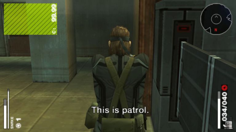 Metal Gear Solid Portable Ops PPSSPP Adventure Games